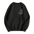 thumbnail image 4 of EHQJNJ Sweat à Capuche Imprimé Simple pour Femmes Col Rond Manches Longues Pull Vintage Maman, 4 of 4