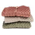 thumbnail image 3 of HALO 3-Way Adjustable Velboa Baby Sleepsack Swaddle, Cedar Plush Dots, Size 0-3 Months, 3 of 6