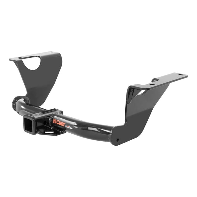 CURT 13206 Trailer Hitch Rear Class III; Round Tube; 2 Inch Receiver; 4000 Pound Weight Carrying Capacity/ 600 Pound Tongue Weight