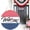 B, variant on Whaline 4th of July Wooden Welcome Sign 3D Patriotic Door Wall Decoration Star Stripe Hanging Wreath Sign for 250th Anniversary Independence Day Memorial Day Home Shop Farmhouse Window