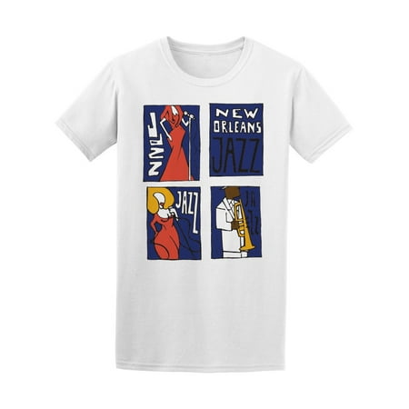 Jazz Music Festival New Orleans Tee Men's -Image by
