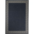 thumbnail image 1 of Furnish My Place Outdoor Collection Geometric Area Rug - 2 ft. x 3 ft. Navy, Contemporary Style Water Proof Rug for Garden, Bedroom, Patio, Balcony, 1 of 7