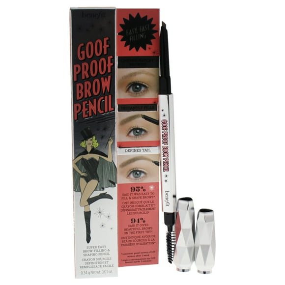 Goof Proof Brow Pencil - # 02 Light by Benefit Cosmetics for Women - 0.01 oz Eyebrow Pencil