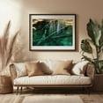 thumbnail image 3 of Michigan Submerged Serenity - Photography Lake Water Nature Aquatic Scenic Wilderness Calm Black Framed Wall Art Print 16 x 24 inches, 3 of 4