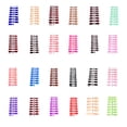 thumbnail image 2 of Vogacara Presione sobre las uñas postizas Parche de manicura artificial Decoraciones portátiles Pulido Consejos de uñas postizas profesionales de Juegos de manicura tipo 22 Vogacara CE013544-22B, 2 of 6
