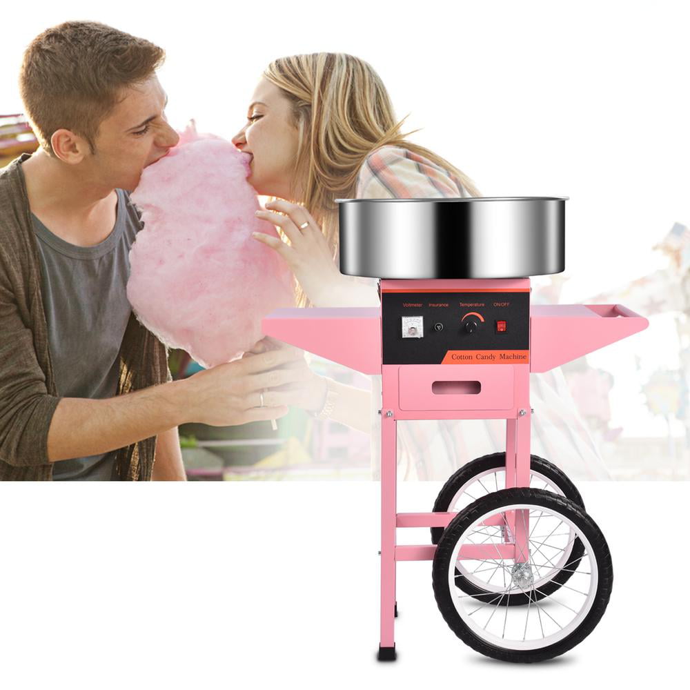 Commercial Nostalgia Cotton Candy Machine Maker Electric Floss Carnival Party 