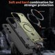 thumbnail image 4 of Funda Magnética para Samsung Galaxy S25 Funda con soporte [Compatible con MagSafe] Protección Militar contra Caídas Funda para teléfono TPU Suave Duradera a prueba de Golpes, 4 of 6