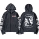 thumbnail image 5 of Sudadera con capucha de banda de Rock Bad Omens Cult matned and Born Again para hombre y mujer, chaqueta gótica con cremallera, estampado de doble cara, Punk Vintage, 5 of 5