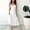 White, variant on Sentmoon Vacation Dress Boho Sleeveless Plus Size Cocktail Dress Spring Solid Color Ruffle Regular Fit Long Maxi Dresses for Women Comfy for Work and Office White M