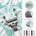 thumbnail image 5 of 3'x5' Area Rugs, Teal Green Monstera Deliciosa Indoor Outdoor Area Rug for Living Room Bedroom, Summer Botanical Tropical Washable Bathroom Rugs Kitchen Floor Carpet Mats Home Decor Aesthetic, 5 of 8