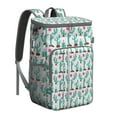 thumbnail image 1 of Sac à Dos Succulent Boho, Sac Isotherme Étanche avec Design Cactus Aquarelle pour Randonnée, Camping et Voyage, 1 of 4