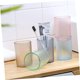 thumbnail image 1 of Bebida transparente para niños, taza de cepillo de dientes azul y rosa, taza de agua creativa, cepillo de dientes para adultos, 1 of 5
