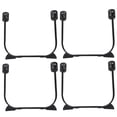 thumbnail image 2 of 4 Pcs Pieds de Table en Forme de U Pieds de Table en Métal pour Table Basse Lits Tables Tables Ordinateur Portable, 2 of 8