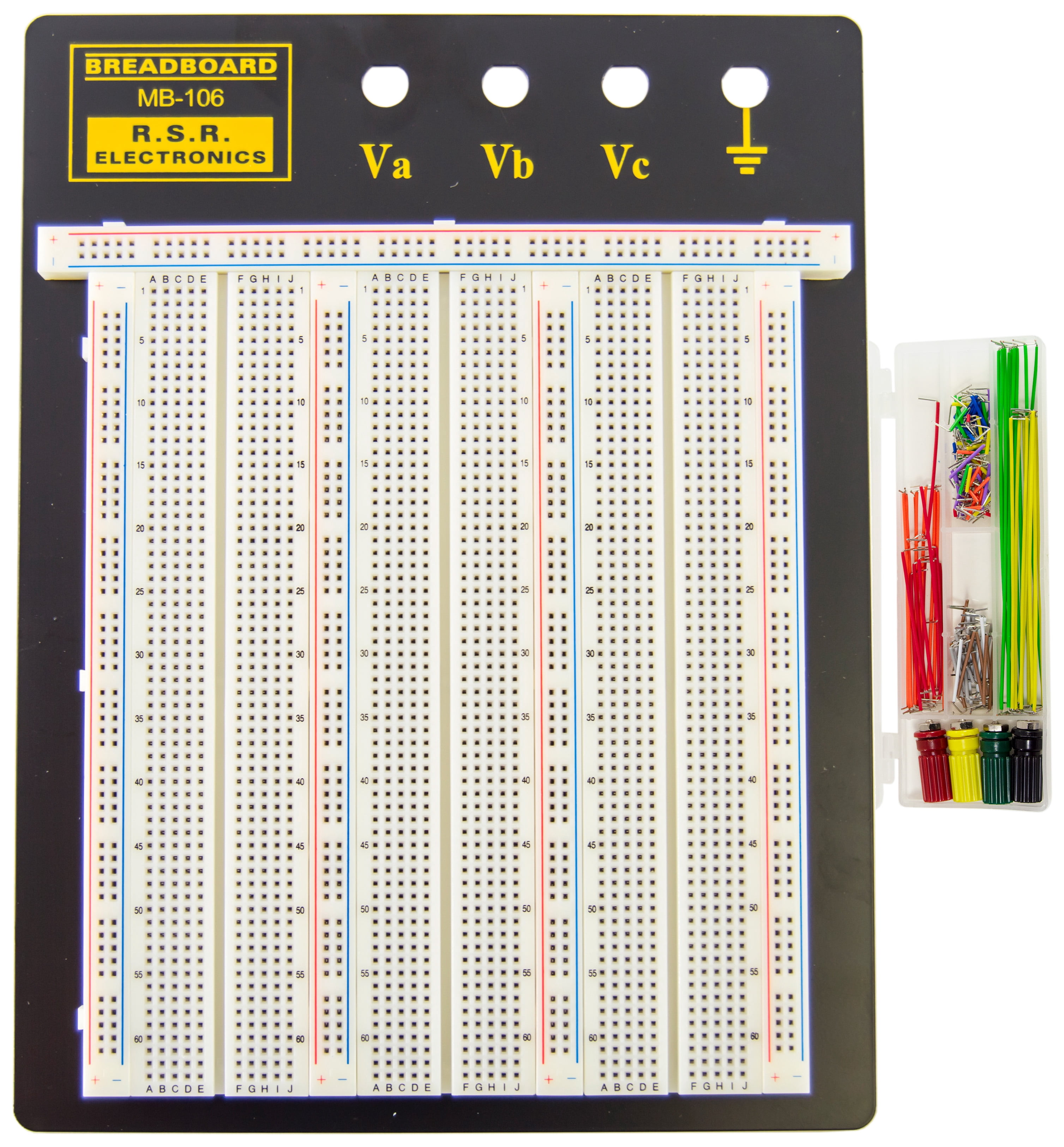 Solderless Breadboard with 140 piece Wire Kit - 2,390 Contact Points