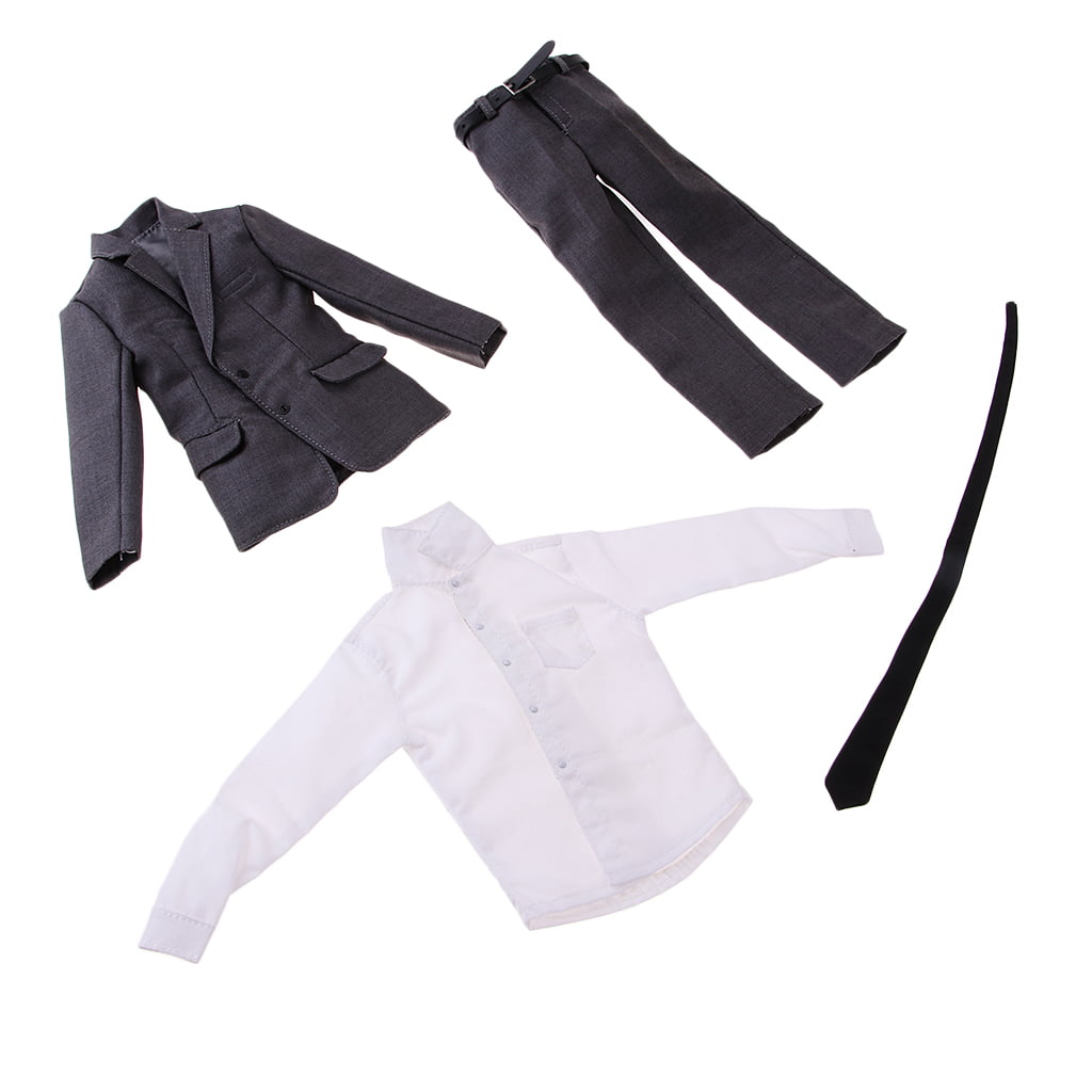 ZY Toys Female Black Color Suit & Trousers Set 1/6 Fit for 12inch action figure 