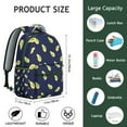 thumbnail image 6 of Avocado Bookbag – Functional & Fashionable for College, Office, Daily Use, Trendy Print, Best Gift for Students & Coworkers, 6 of 6