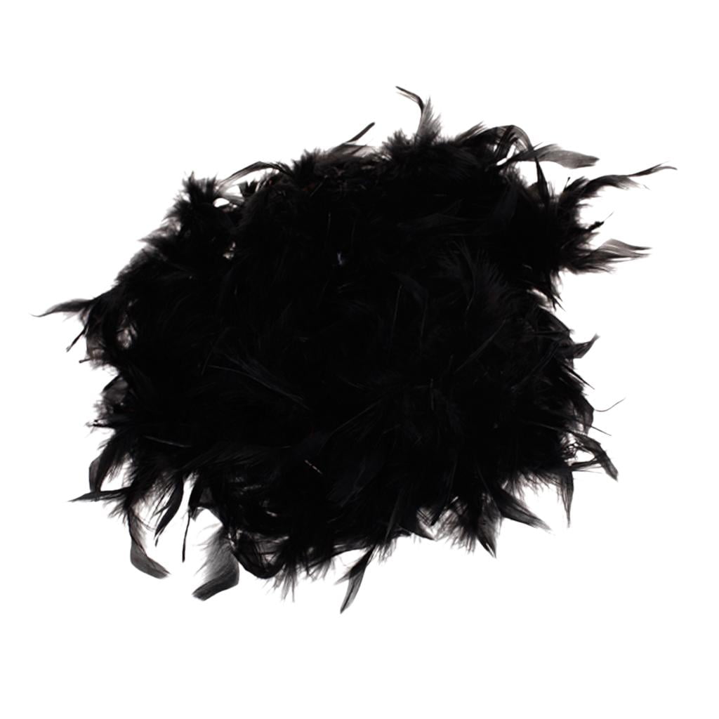 Cindeer - 8 Boas à Plumes Multicolores Super Doux Pour Soirées, Déguisements Et Déco De Fête