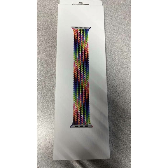 Pre-Owned Apple Watch Band Braided Solo Loop 41Mm Watch Band Prideedition MX3Q3AM/A SZ 5
