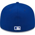 thumbnail image 4 of Men's New Era  Royal New York Yankees White Logo-Low Profile 59FIFTY Fitted Hat, 4 of 6