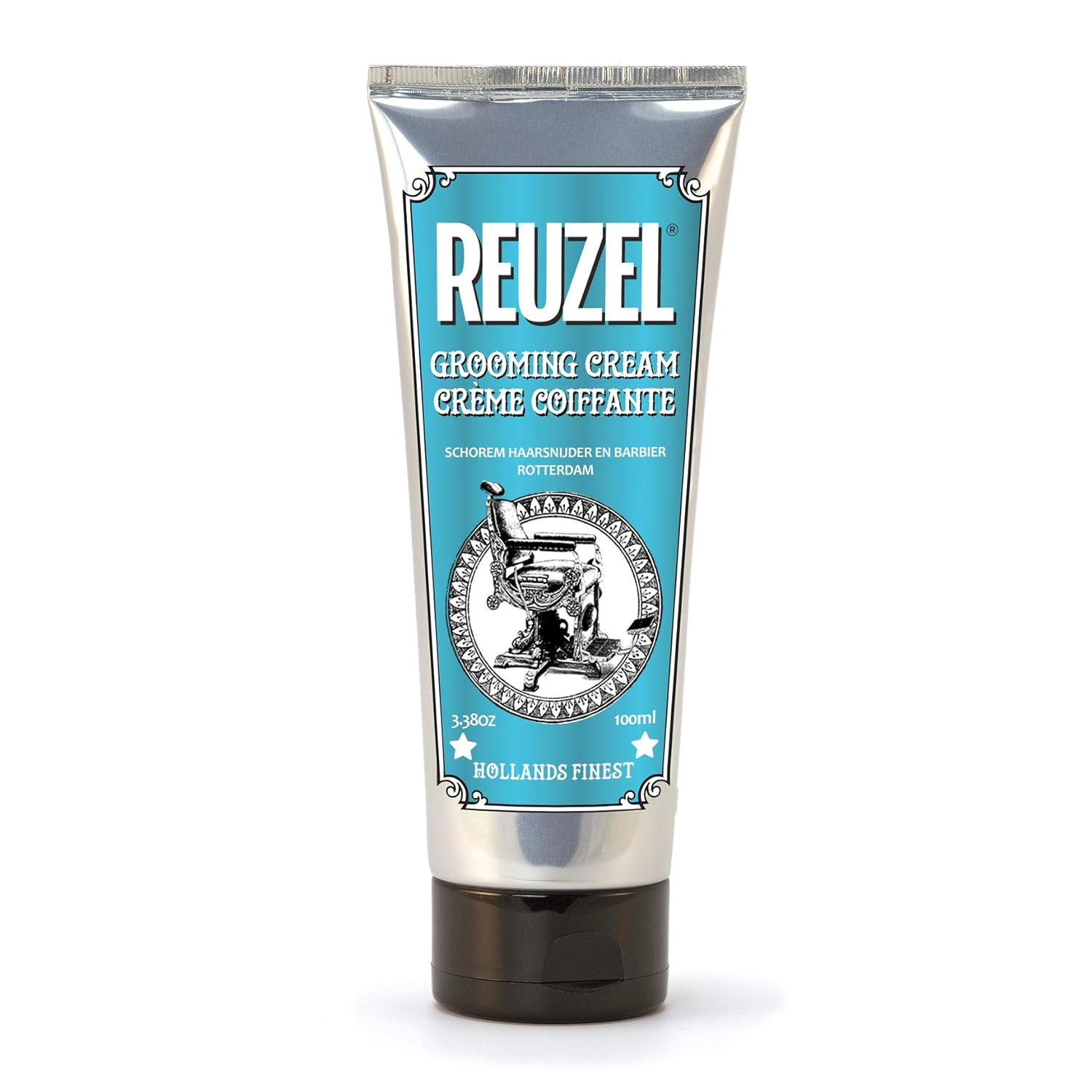 REUZEL Grooming Cream, Light Hold, Low Shine, Water Soluble, 3.38 oz