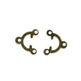 thumbnail image 3 of 100pcs Filigrane Triangle Connecteur Menuiserie Bijoux Connecteurs Filigrane Bijoux Résultats Vintage Bronze, 3 of 5