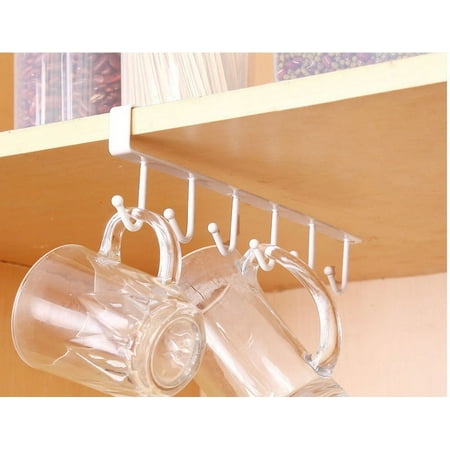 

Dcomlko Kitchen Storage Rack Cupboard Hanging Hook Hanger Chest Storage Organizer Holder