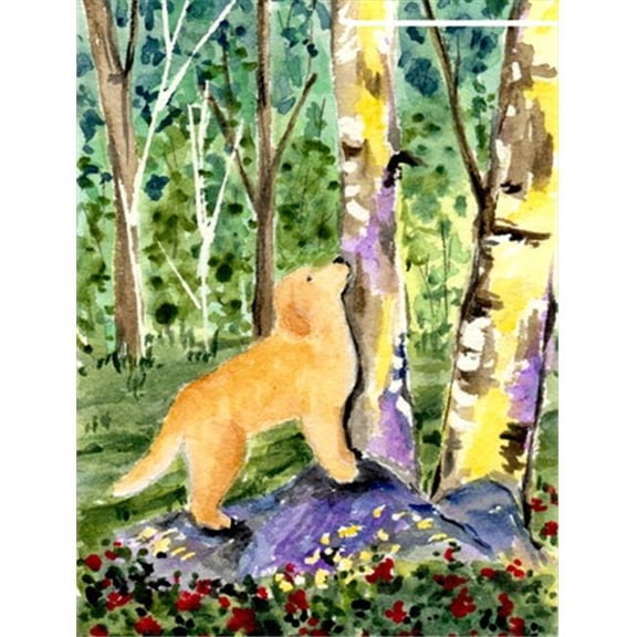 11 x 15 In. Golden Retriever Flag, Garden Size