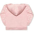 thumbnail image 3 of Disney Toddler Girl Minnie Mouse Zip-Up Hoodie, Sizes 2T-4T, 3 of 3