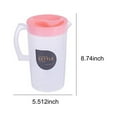 thumbnail image 2 of 2.2L Cold Brew Fruit Teapot - Leakproof Drink Container for Lemonade, Party/Bar/Wedding Serving Pitcher, 2 of 6