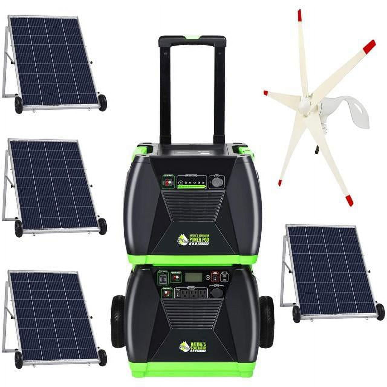 Nature's Generator Elite Platinum 3600W Continuous / 7200W Peak Portable Power Station