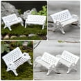 thumbnail image 2 of SHISUYAN 15 Pcs Banc Miniature pour Poupée Mini Décor Banc Mini Maison Mobilier pour Enfants, 2 of 9