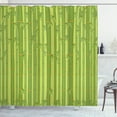 thumbnail image 1 of Ambesonne Branches Shower Curtain, Cartoonish Jungle Botany, 69"Wx84"L, Avocado Green Olive Green, 1 of 3