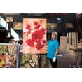 thumbnail image 4 of Startonight Canvas Wall Art Abstract - The Portrait Moment of Red Poppies in my House - Large Framed 32" x 48", 4 of 6