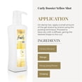 thumbnail image 4 of SALERM - Curl Activator Gel - Curly Booster Yellow Shot - 300 ml, 4 of 7