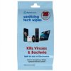 Sakar International 270401 Anti-Bacterial Sanitizing Tech Wipes - Pack of 25