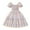 Multicolor, variant on Odeerbi Toddler Girls Summer Floral Dress Puff Short Sleeve Pleated Tiered Dress A-Line Dress Little Girls Fresh Style Printed Dress Toddler Clothes Pink