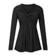 thumbnail image 4 of Primavera mujer moda cuello en V manga larga Color sólido Sexy Casual camisetas Fridja  czfsfas5433, 4 of 8