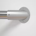 thumbnail image 2 of Hanging Towels Angled Clothes Rail Closet Pole Holder Rod Brackets 201 Stainless Steel Pcs, 2 of 6