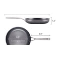 thumbnail image 5 of KitchenAid Nitro Acier au Carbone Poêle 10 Pouces/25cm Gris, 5 of 5