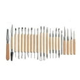 thumbnail image 2 of 45pcs Polymer Clay Tools Modeling Clay Sculpting Tools Kits For Pottery Sculpture Wooden Dotting Tools, 2 of 5