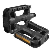2-Set, Universal Bike Bicycle Pedals 9/16" Compatible, Non-Slip & Durable Lightweight, Fits Most Adult Bikes & MTB Bicycles