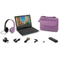 thumbnail image 3 of GPX PDB1214BDL 11.6" Portable DVD Player with Headphones - Light Purple, 3 of 5