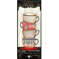 thumbnail image 2 of Tava Studios 16x32 Gallery Wrapped Canvas Wall Art Titled - Coffee in Paris, 2 of 4