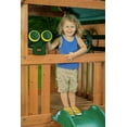 thumbnail image 4 of Ensemble de jeu en bois Mountain View Lodge avec toit en bois - Multi, 4 of 6
