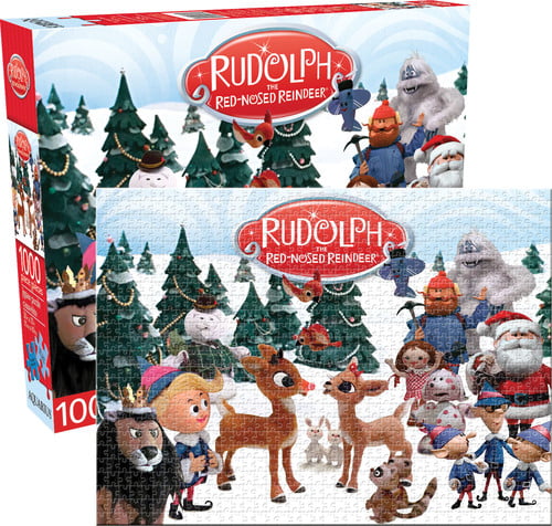 Rudolph The Red-Nosed Reindeer SANTA'S CASTLE Christmas 100pc Jigsaw Puzzle  NEW 