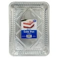Family Essentials 13"x9" Aluminum Foil Cake Pans, 50 Count