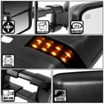 thumbnail image 2 of DNA Motoring TWM-015-T888-BK-SM For 2003 to 2006 Chevy / GMC Silverado / Sierra Powered Tow Mirrors LED Turn Signal Lights, 2 of 7