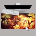 thumbnail image 3 of Alfombrilla de ratón para videojuegos de una pieza, alfombrilla para teclado y ratón de Anime, velocidad XXL, goma de 900x400x2mm, alfombrilla para ratón grande de dibujos animados para ordenador y PC, 3 of 5