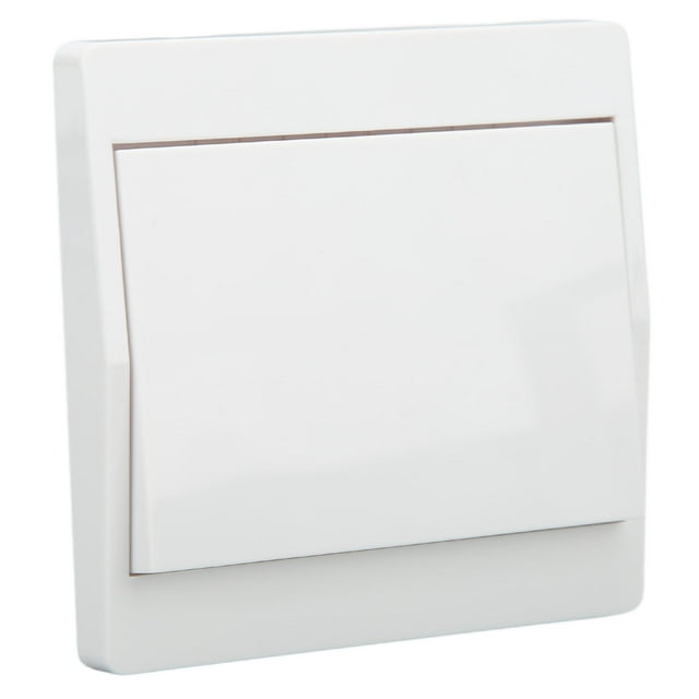 Interruptor Inalámbrico de Control Remoto, Interruptor de Luz Inalámbrico 433mHz Alta Sensibilidad 86 Batería de Balancín 1 Llave 1 Llave para Sala de Estar