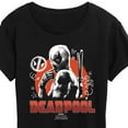 thumbnail image 3 of Marvel Deadpool & Wolverine - Sketch Doodles - Women's Short Sleeve Graphic T-Shirt, 3 of 5